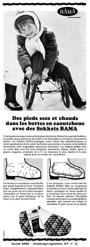 Publicit� Bama 1966