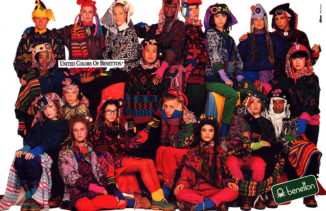 Publicité Benetton 1985
