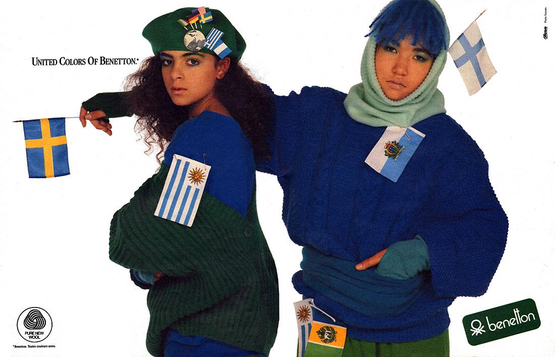 Publicité Benetton 1985