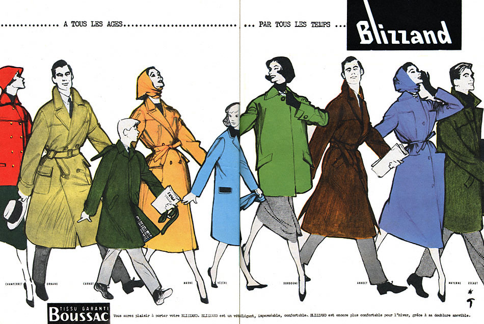 Publicité Blizzand 1957