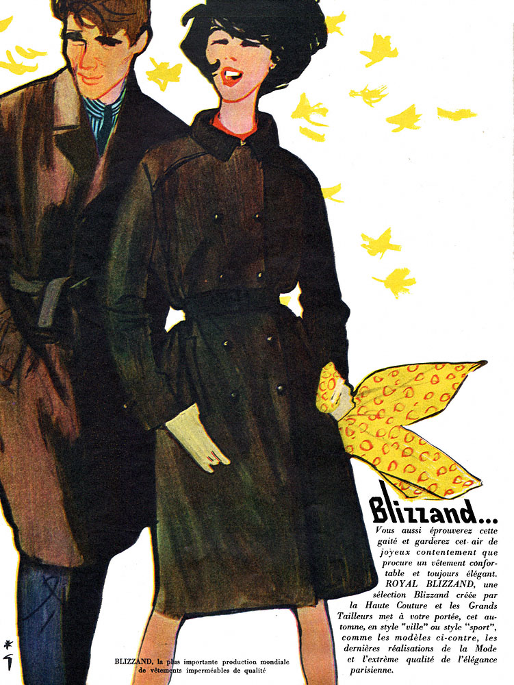 Publicité Blizzand 1962