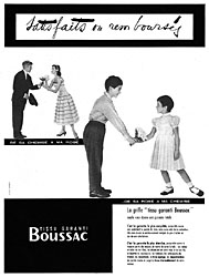 Publicit Boussac 1956