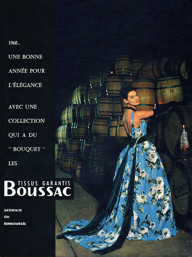 Publicité Boussac 1960