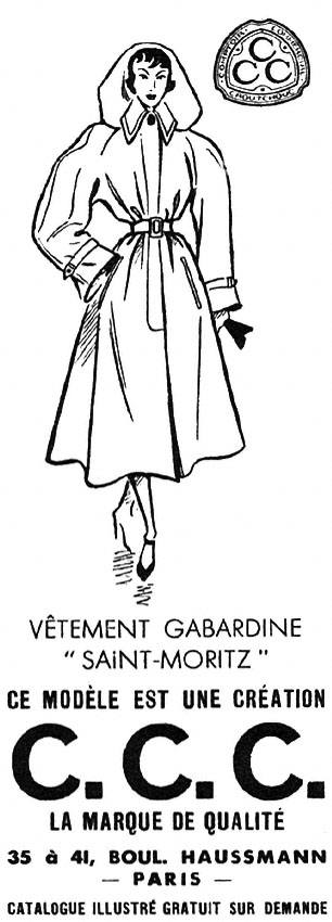 Publicité C.C.C. 1951