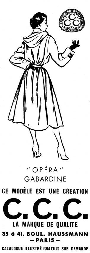 Publicité C.C.C. 1951