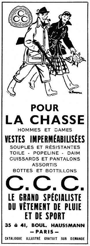 Publicité C.C.C. 1952