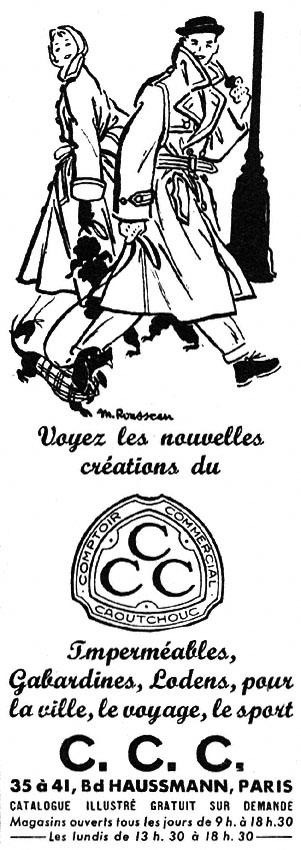 Publicité C.C.C. 1952