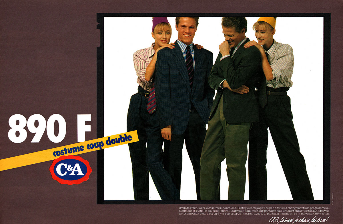 Publicité C&A 1989