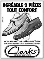 Publicité Clarks 1980