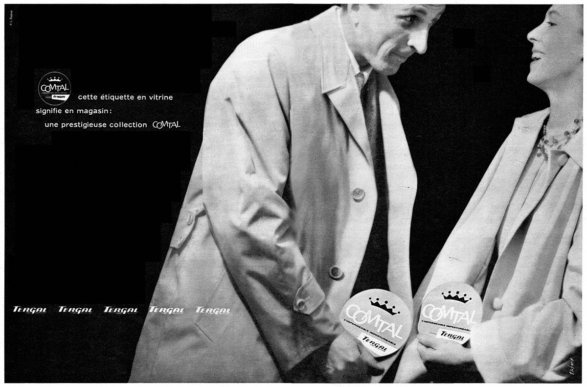 Publicité Comtal 1960