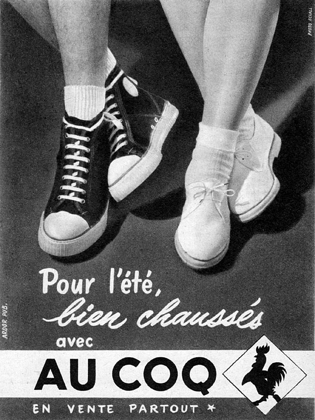 Publicité Coq 1954