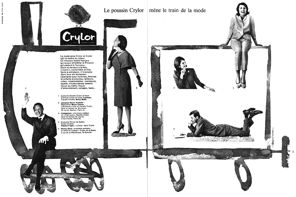 Publicité Crylor 1960