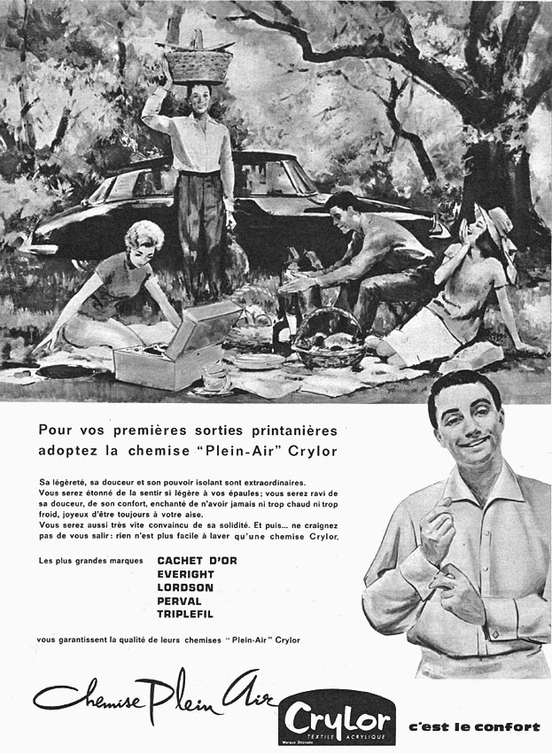 Publicité Crylor 1961