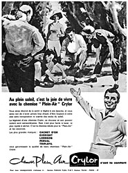 Publicit Crylor 1961