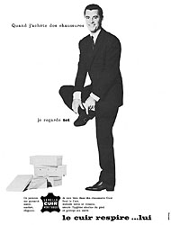 Publicit Cuir 1963