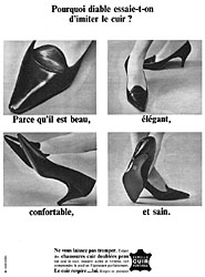 Publicit Cuir 1965