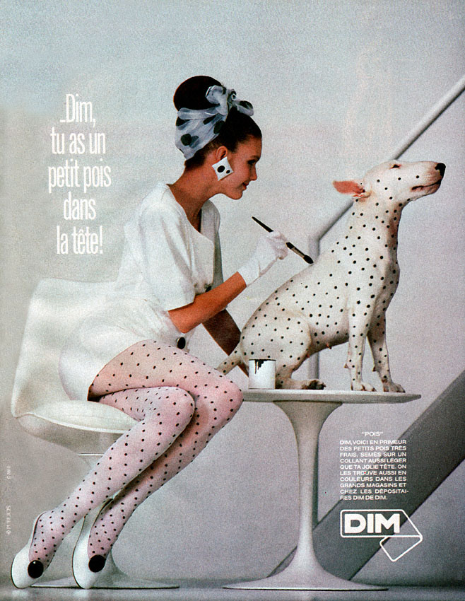 Publicité Dim 1986