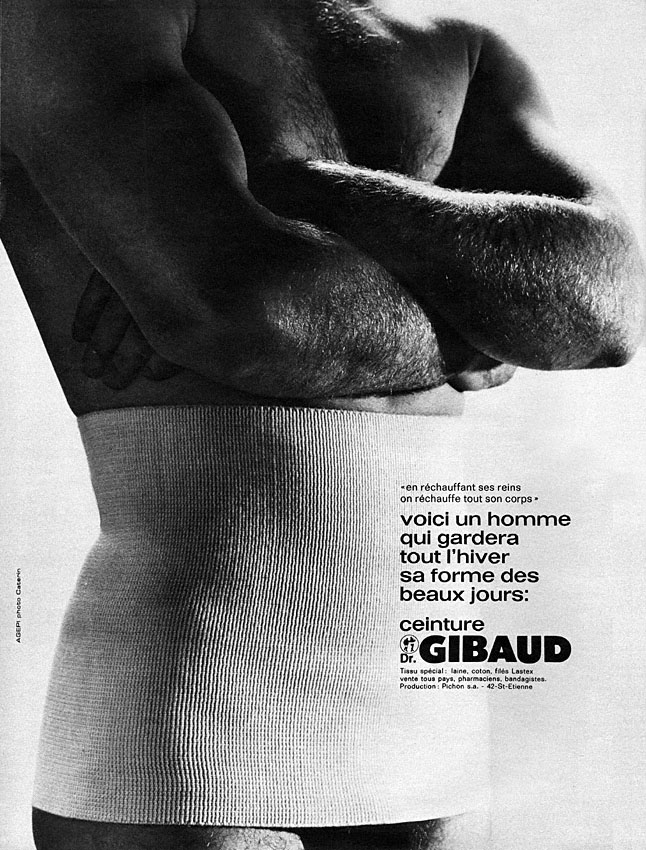 Publicité Gibaud 1969