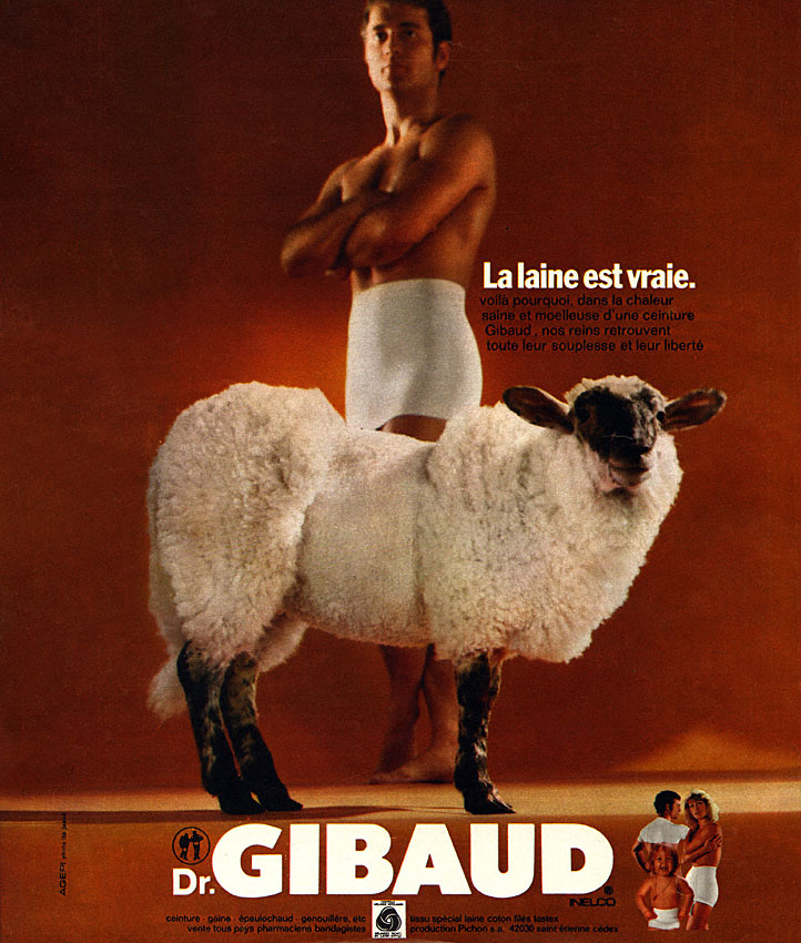Publicité Gibaud 1973