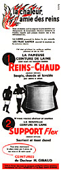 Publicité Gibaud 1955
