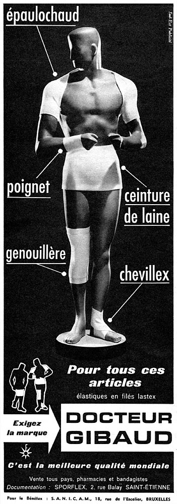 Publicité Gibaud 1961