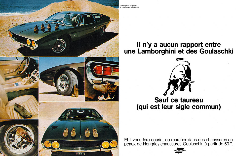 Publicité Goulaschki 1970
