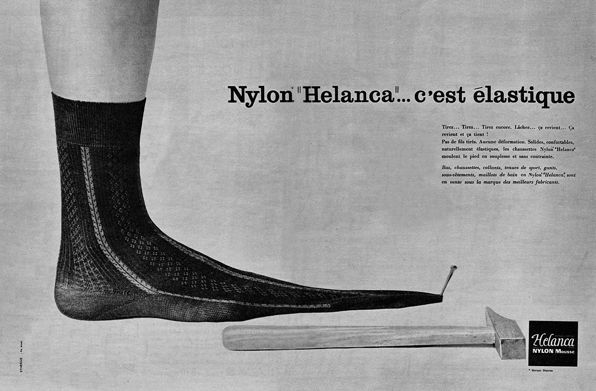 Publicité Helanca 1961