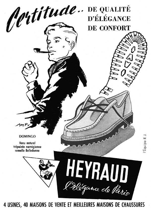 Publicité Heyraud 1952