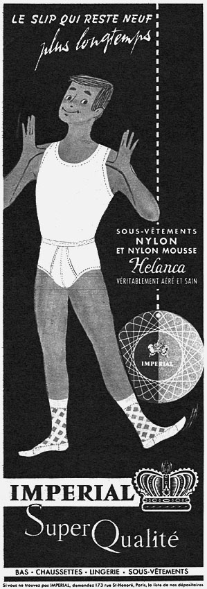 Publicité Imprial 1957