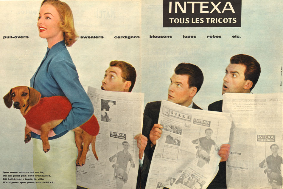 Publicité Intexa 1956