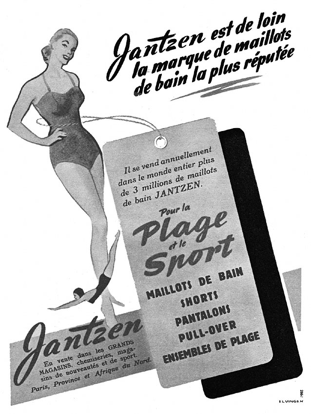 Publicité Jantzen 1951