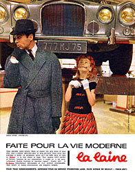 Publicit Laine 1962
