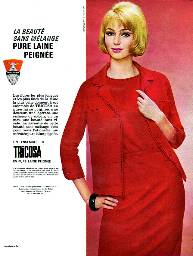 Publicité Laine 1963