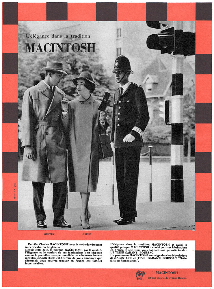 Publicité Macintosh 1958