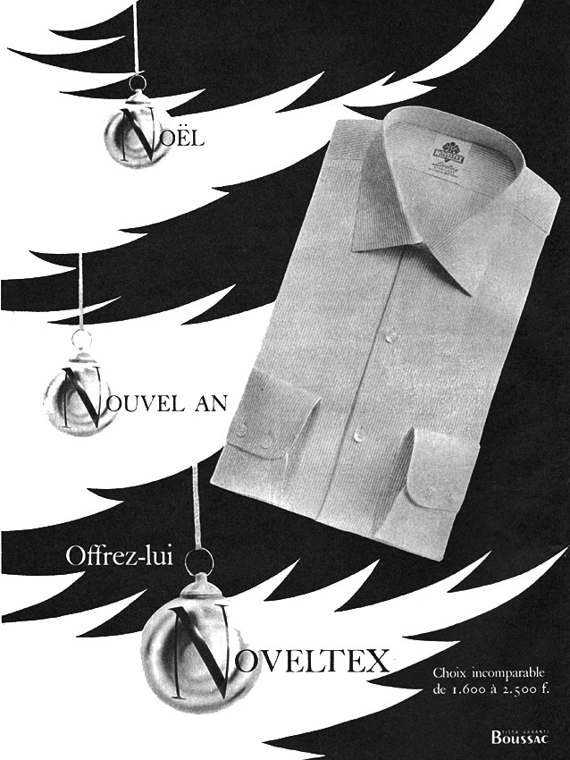 Publicité Noveltex 1954