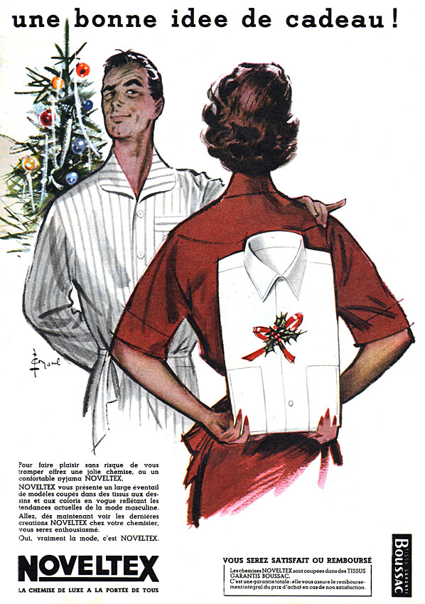 Publicité Noveltex 1956