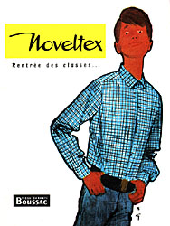 Publicité Noveltex 1960