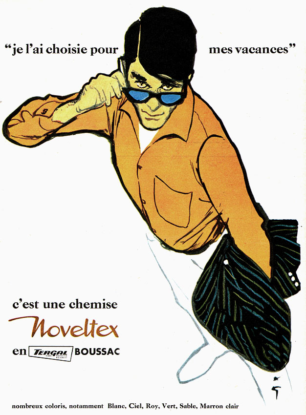Publicité Noveltex 1961