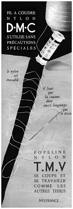 Publicité Nylfrance 1955