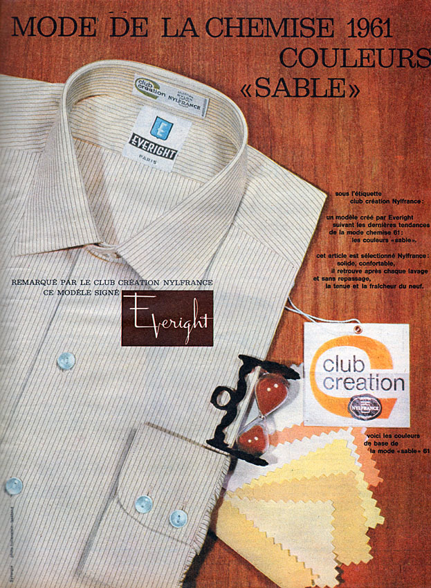 Publicité Nylfrance 1961