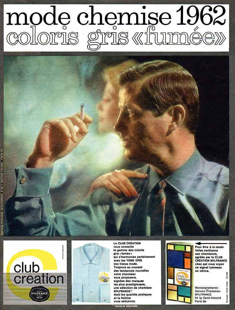 Publicité Nylfrance 1962