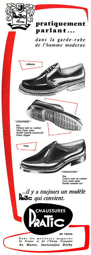 Publicité Pratic 1957