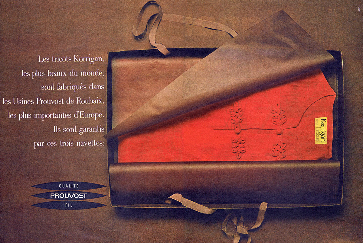 Publicité Prouvost 1961