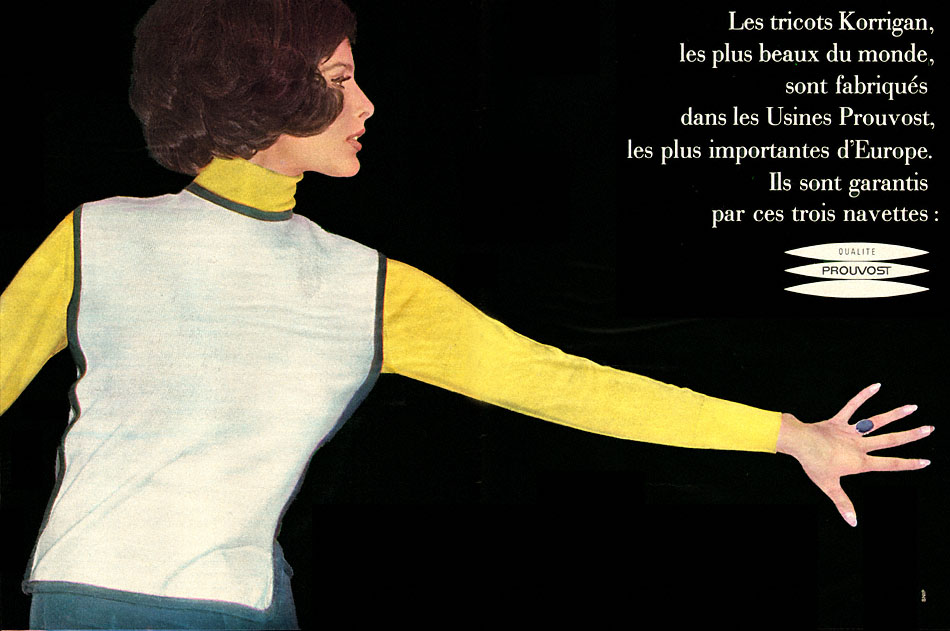 Publicité Prouvost 1963