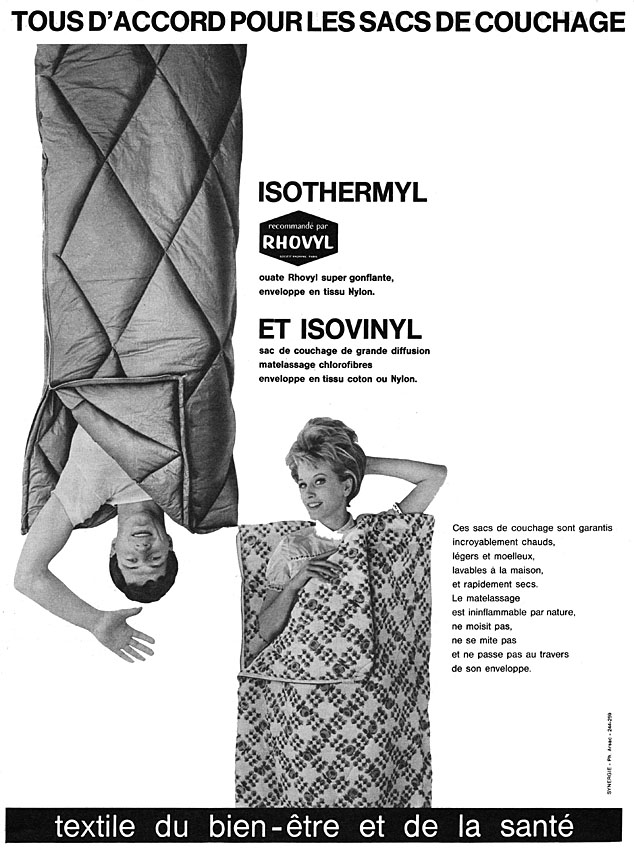 Publicité Rhovyl 1962