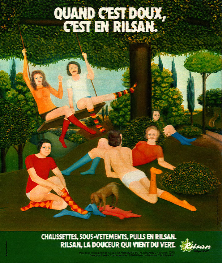 Publicité Rilsan 1973