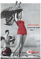 Publicit Rilsan 1957