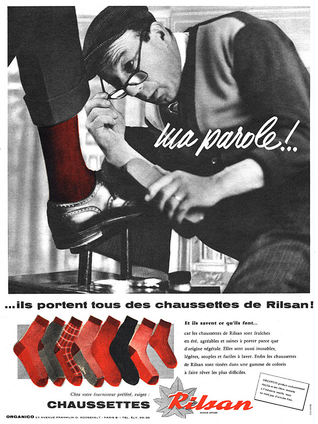 Publicité Rilsan 1957