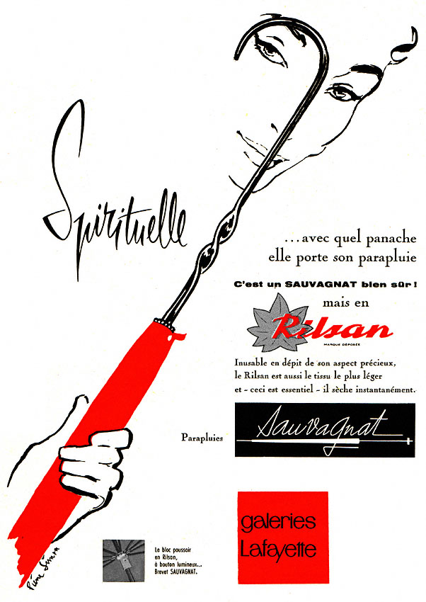 Publicité Rilsan 1957