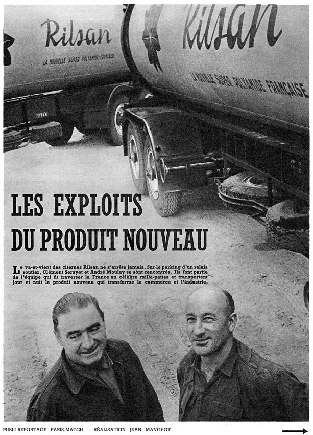 Publicité Rilsan 1957